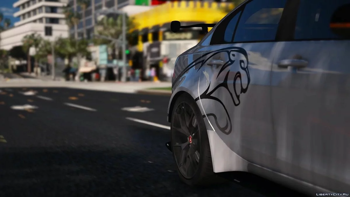 Jaguar XE SVR Project 8 [附加] 1.0.2 / GTA 5