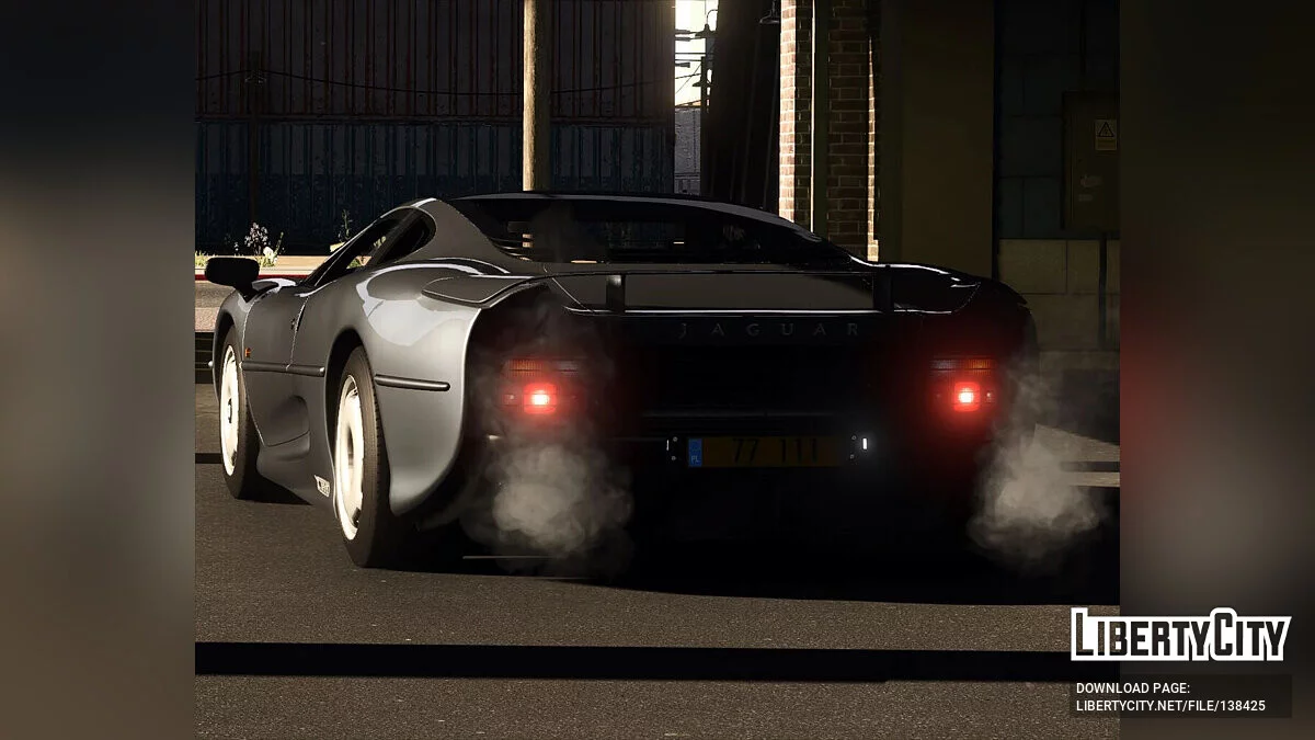 1992 Jaguar XJ220 [Add-On | VehFuncsV | Extras | Template] Reworked 1.0 / GTA 5
