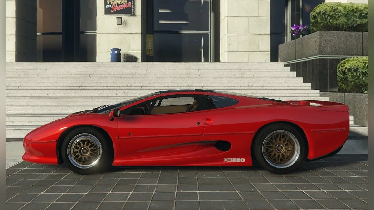 Jaguar XJ220 1993 v1.2 / GTA 5