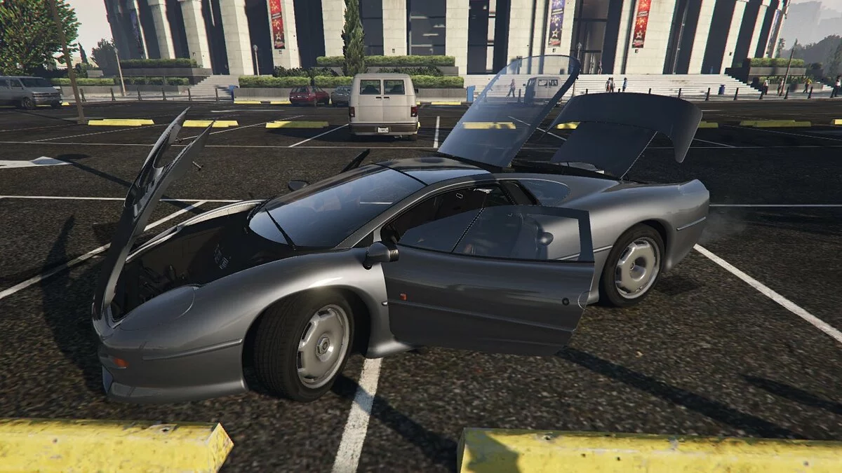 Jaguar XJ220 1993 v1.2 / GTA 5