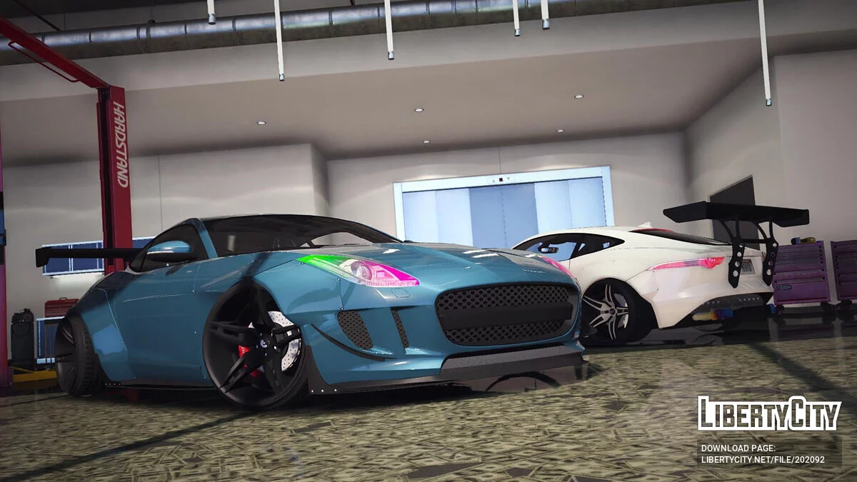 Jaguar F Type L3d Store Edition v1.0 / GTA 5