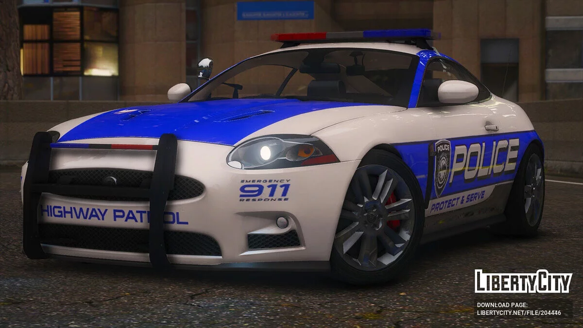 2009 Jaguar XKR SCPD v1.0 / GTA 5
