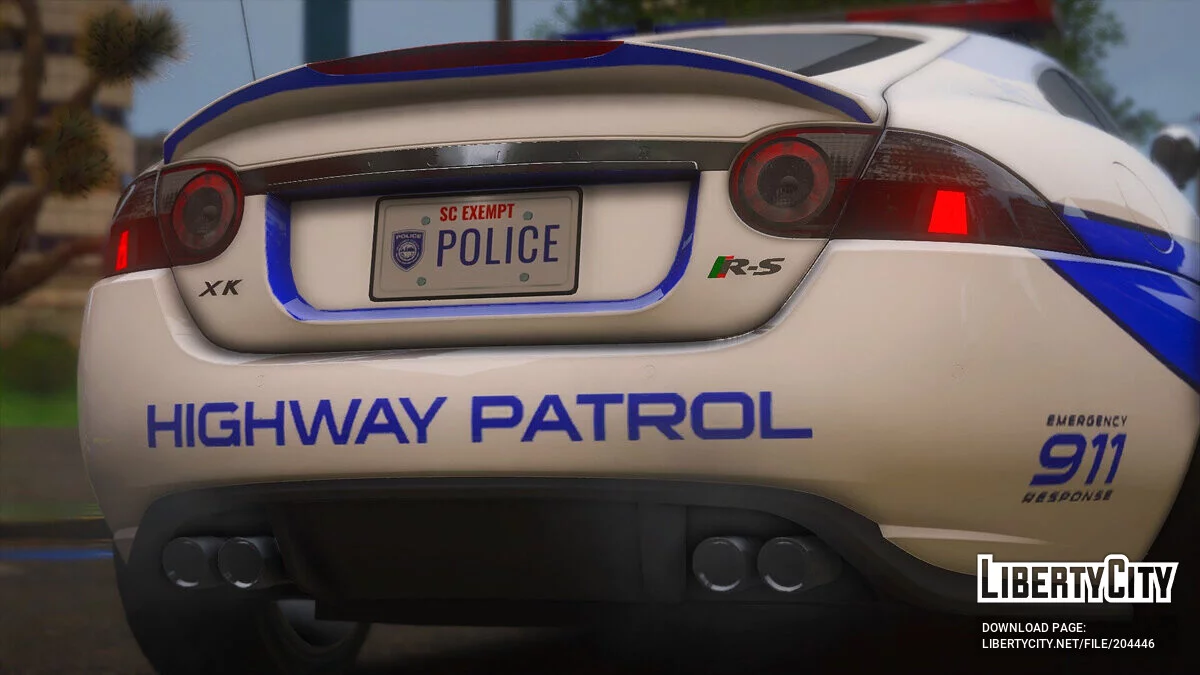2009 Jaguar XKR SCPD v1.0 / GTA 5