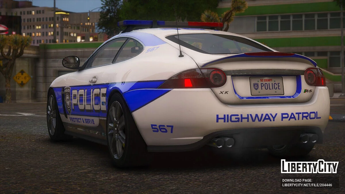2009 Jaguar XKR SCPD v1.0 / GTA 5