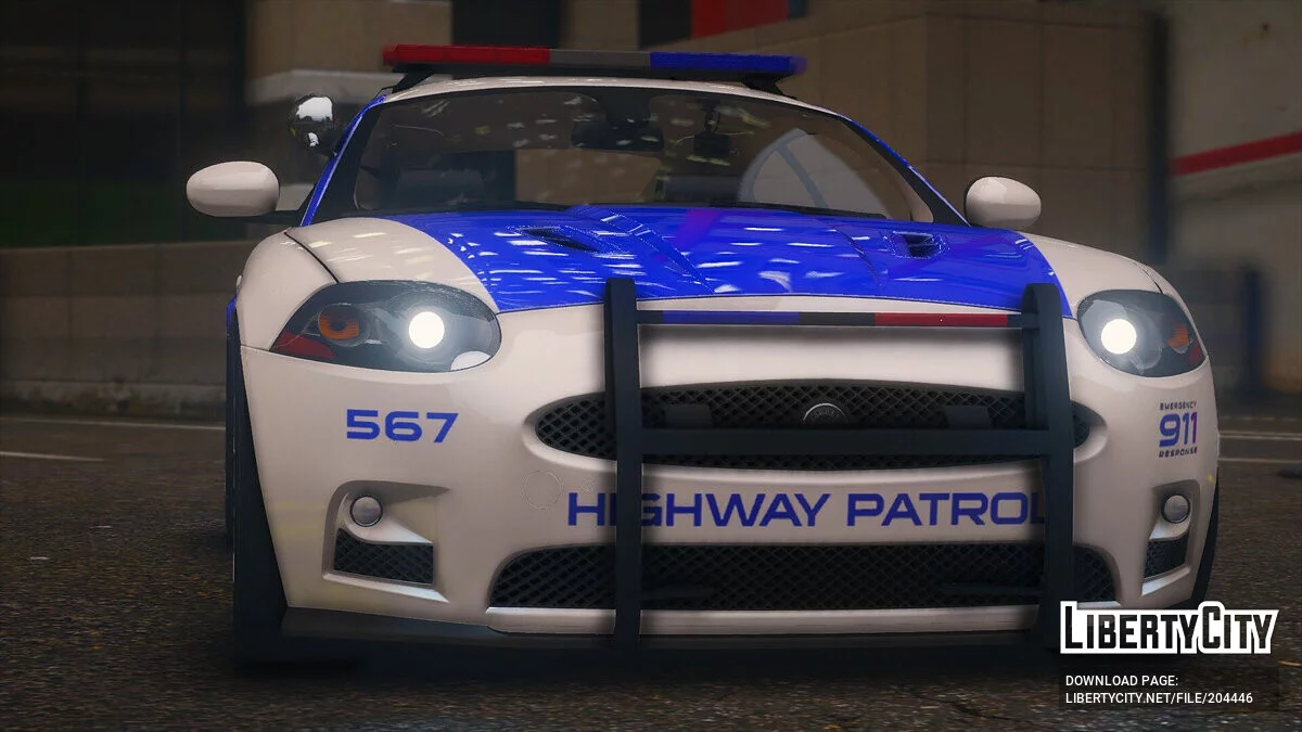 2009 Jaguar XKR SCPD v1.0 / GTA 5