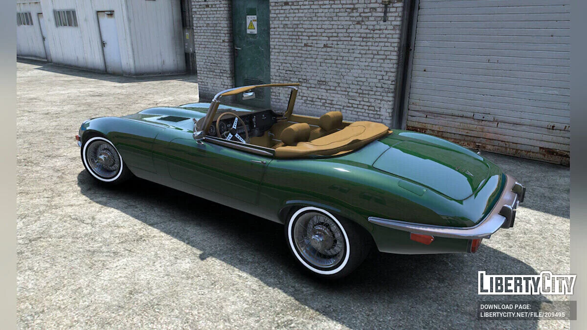 1971 Jaguar E-Type S2C Convertible v1.0 / GTA 5