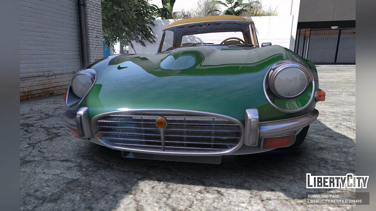 1971 Jaguar E-Type S2C Convertible v1.0 / GTA 5