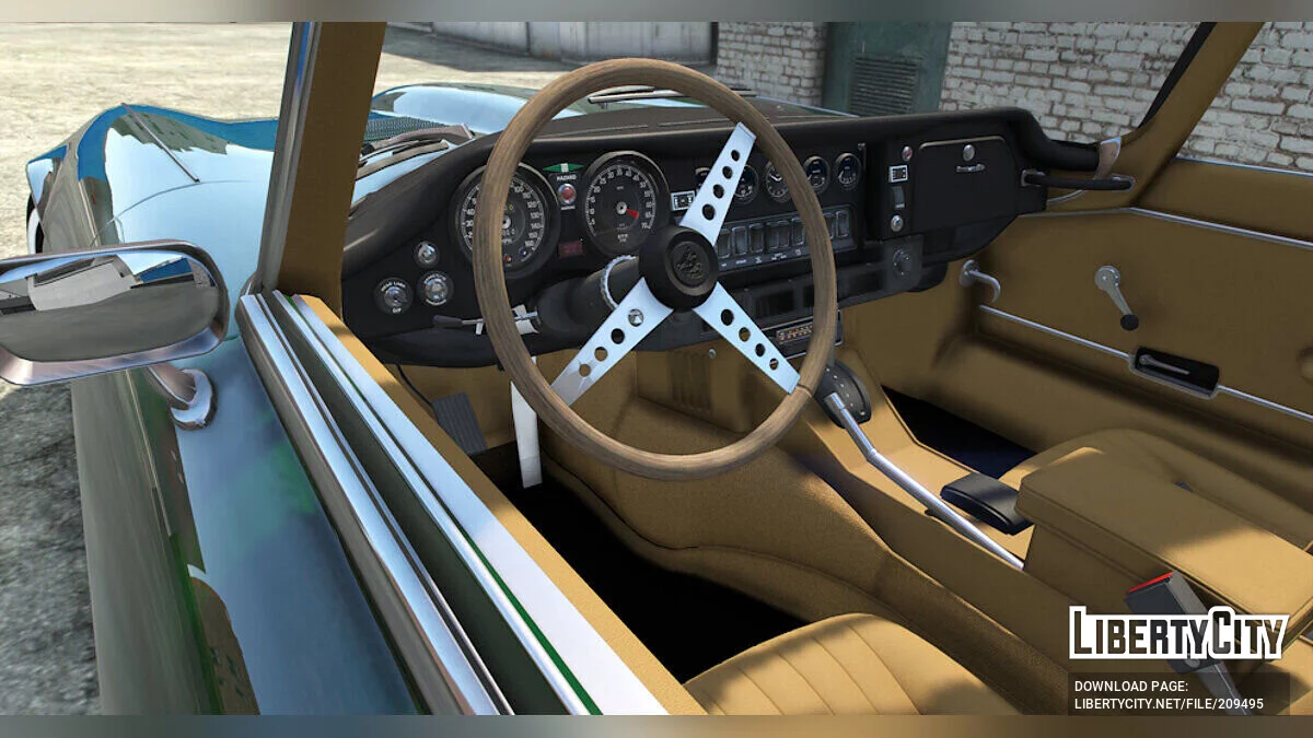 1971 Jaguar E-Type S2C Convertible v1.0 / GTA 5