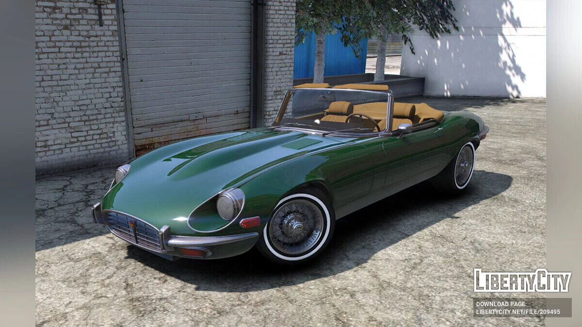 1971 Jaguar E-Type S2C Convertible v1.0 / GTA 5