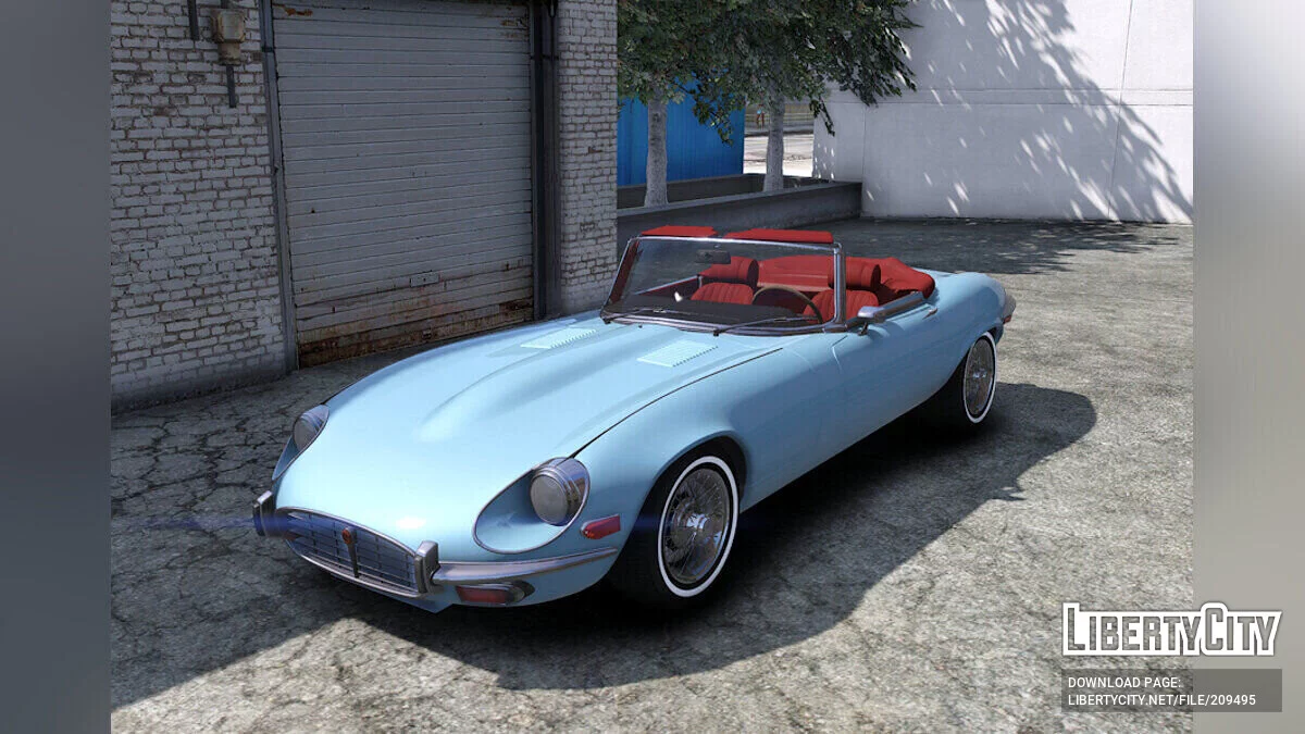 1971 Jaguar E-Type S2C Convertible v1.0 / GTA 5