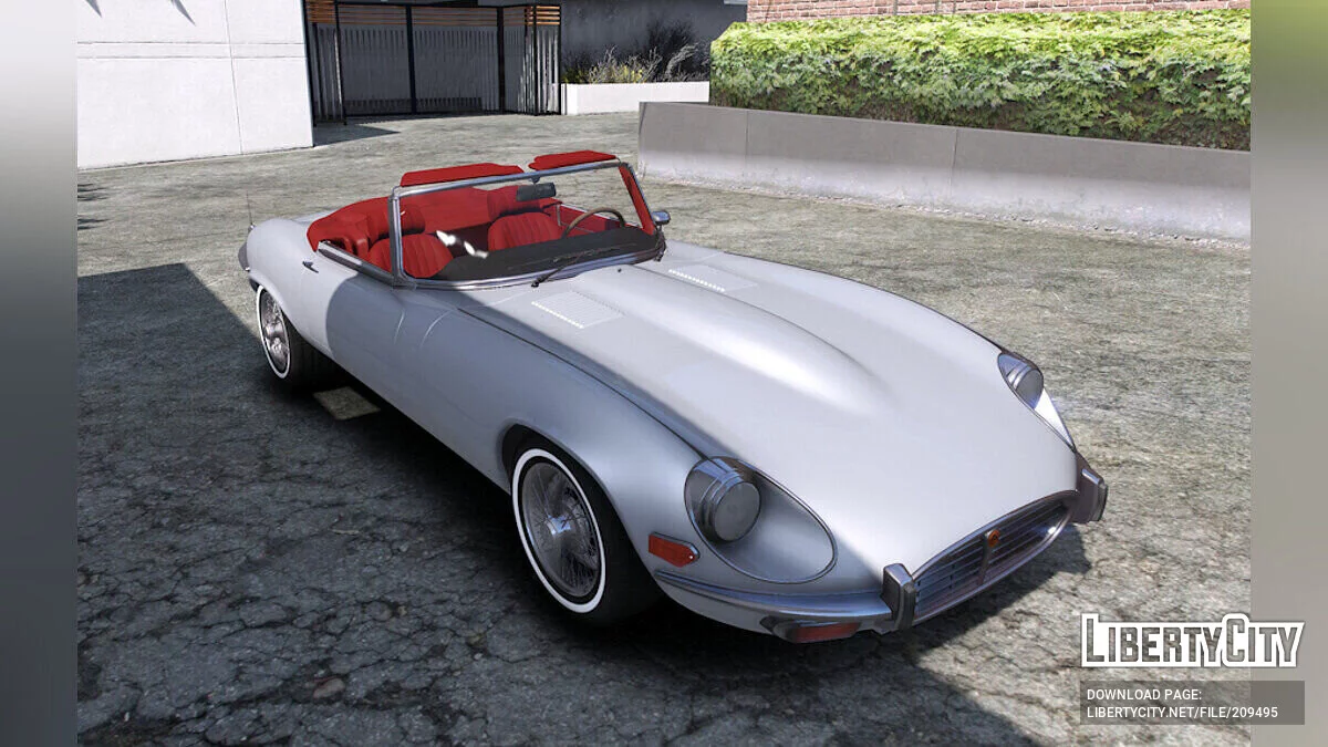 1971 Jaguar E-Type S2C Convertible v1.0 / GTA 5