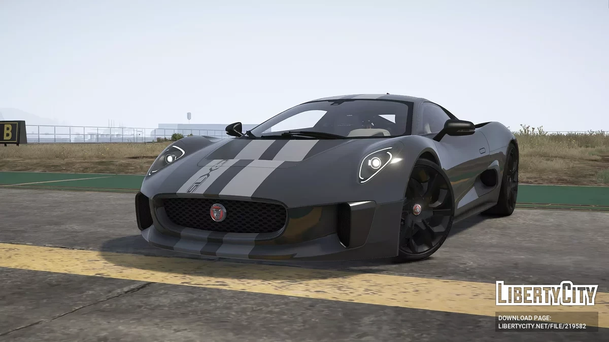 Jaguar C-X75 Concept v1.0 / GTA 5