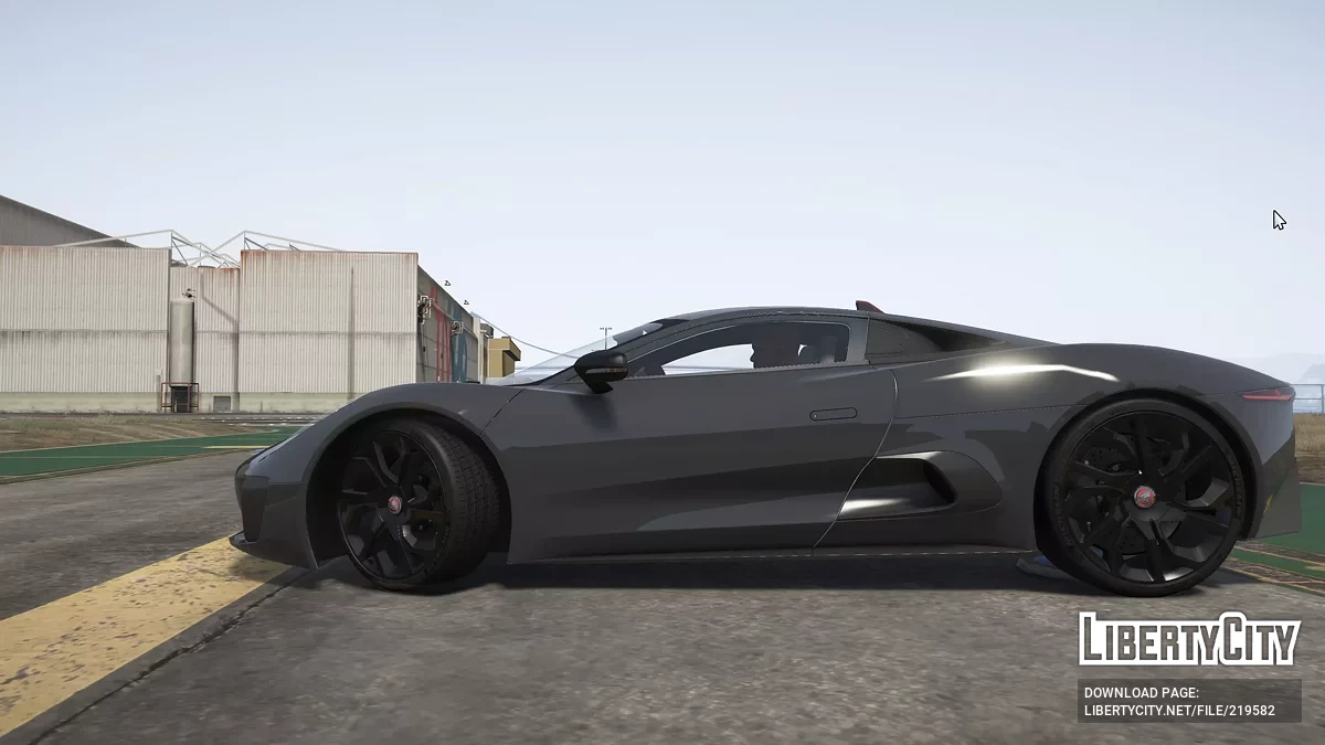 Jaguar C-X75 Concept v1.0 / GTA 5