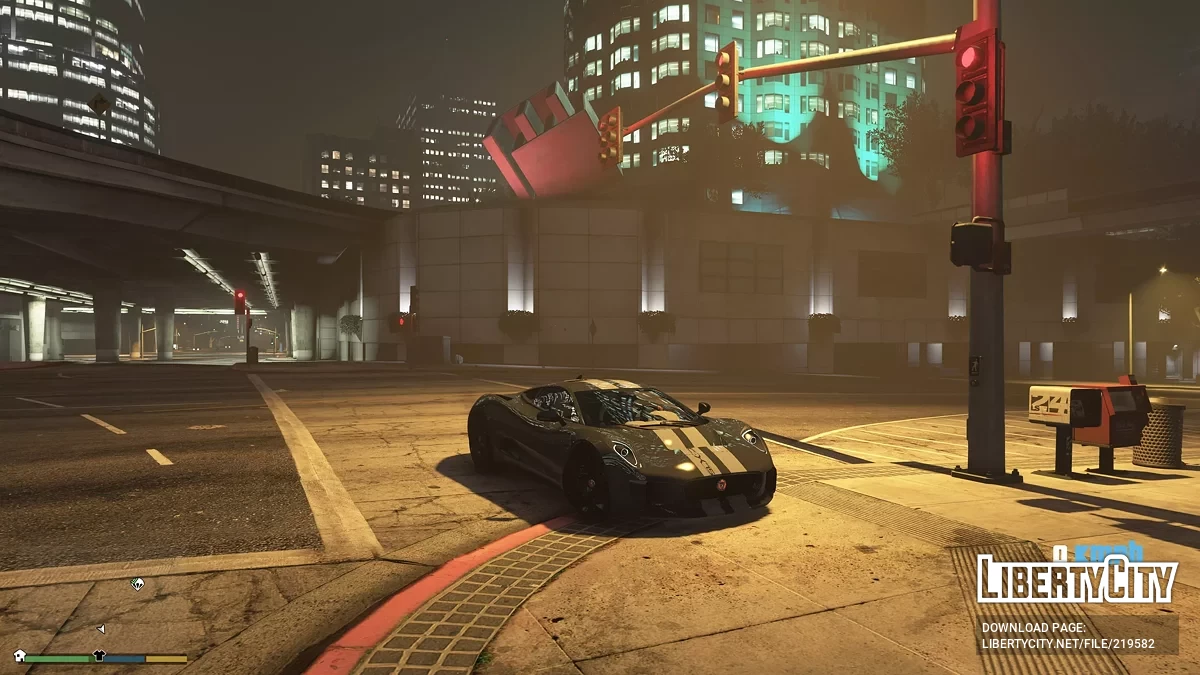 Jaguar C-X75 Concept v1.0 / GTA 5