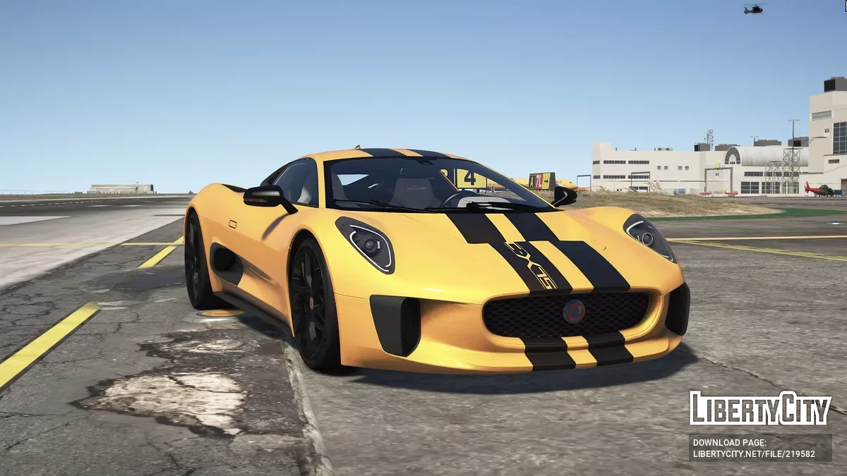 Jaguar C-X75 Concept v1.0 / GTA 5
