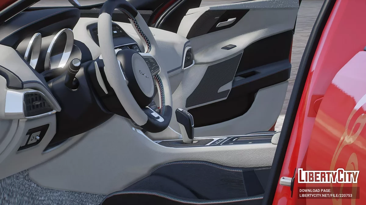 Jaguar XE SV Proje 8 v1.0 / GTA 5