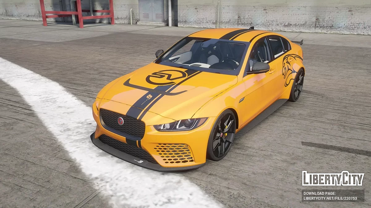 Jaguar XE SV Proje 8 v1.0 / GTA 5