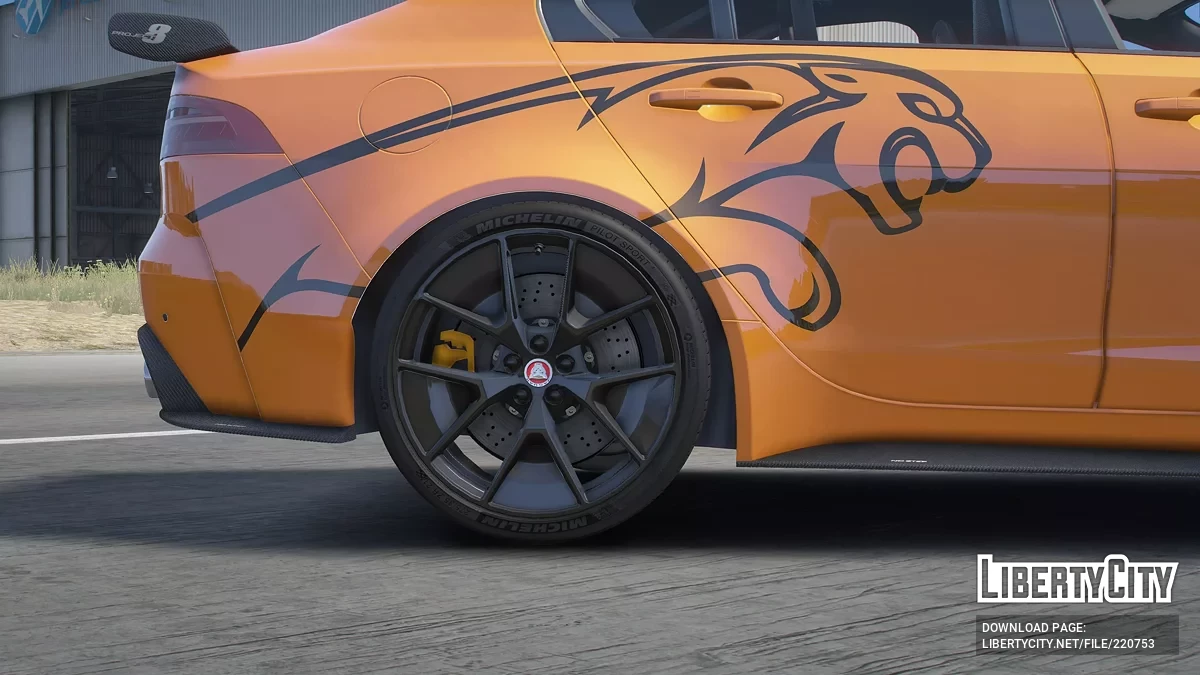 Jaguar XE SV Proje 8 v1.0 / GTA 5