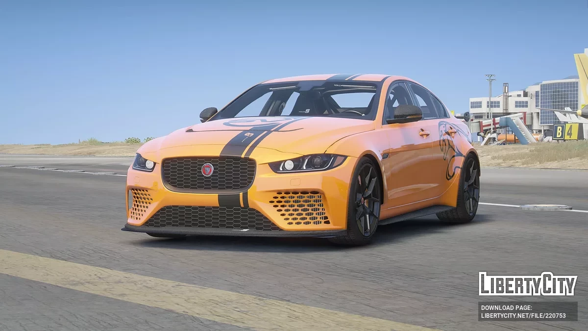 Jaguar XE SV Proje 8 v1.0 / GTA 5