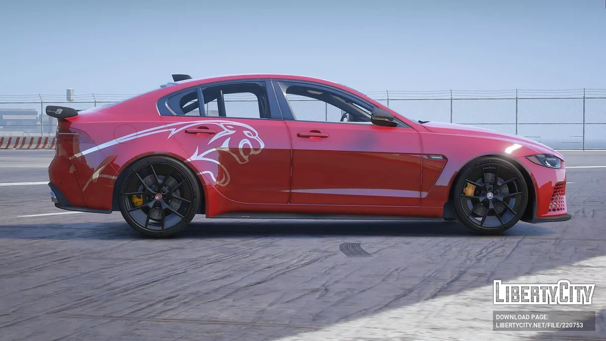 Jaguar XE SV Proje 8 v1.0 / GTA 5