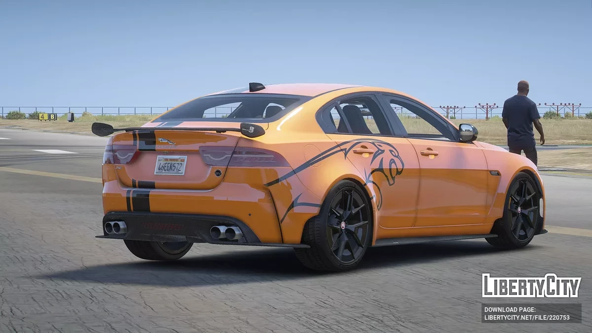 Jaguar XE SV Proje 8 v1.0 / GTA 5