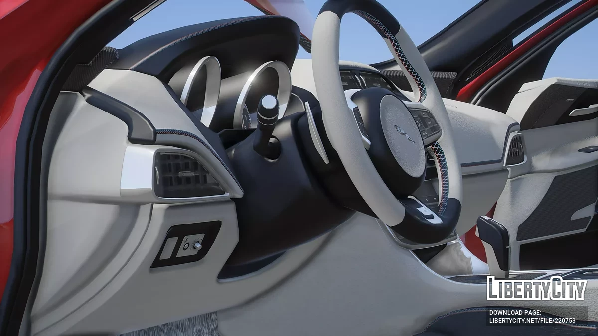 Jaguar XE SV Proje 8 v1.0 / GTA 5