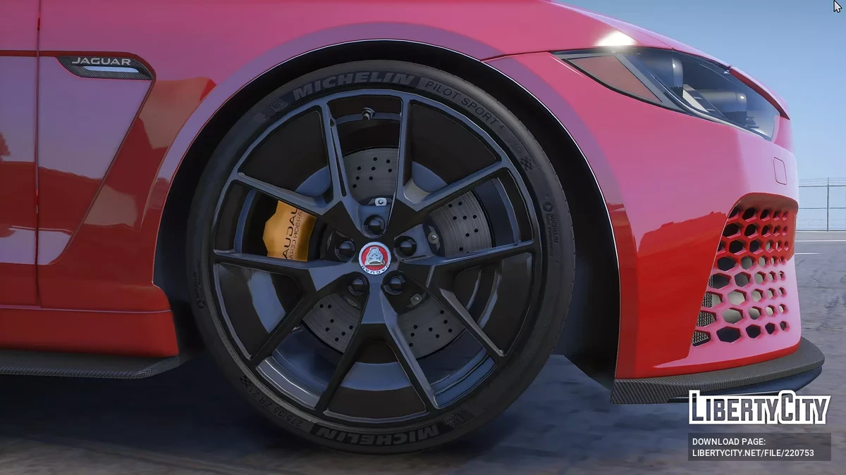 Jaguar XE SV Proje 8 v1.0 / GTA 5