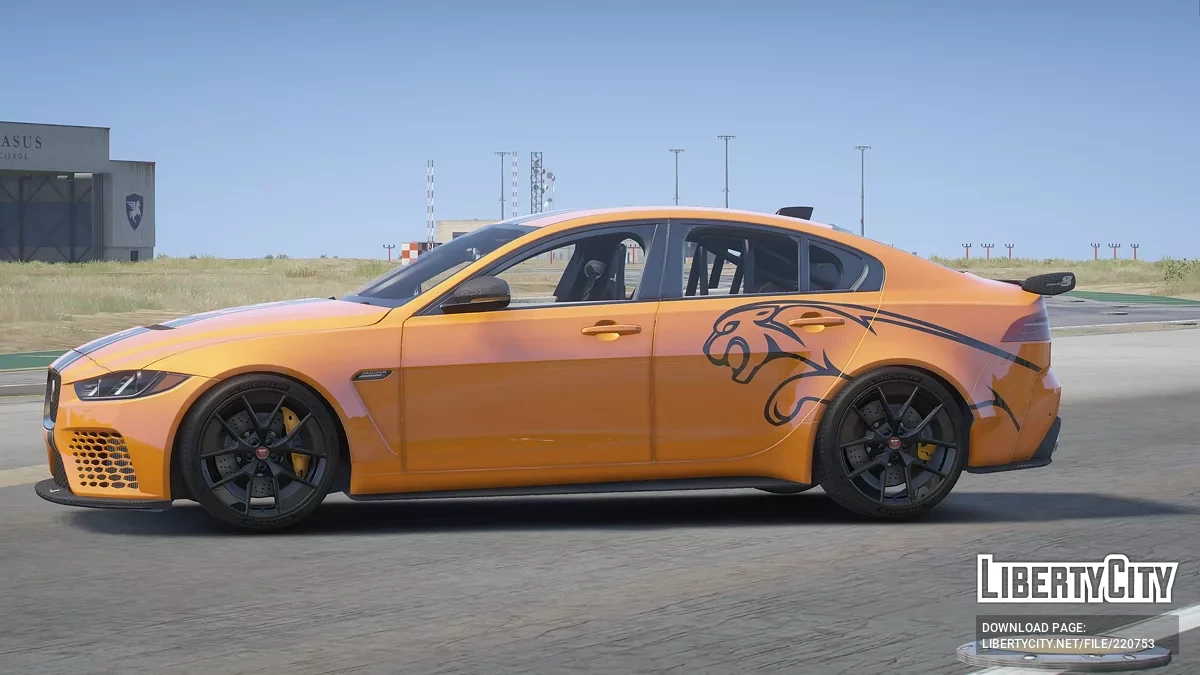 Jaguar XE SV Proje 8 v1.0 / GTA 5