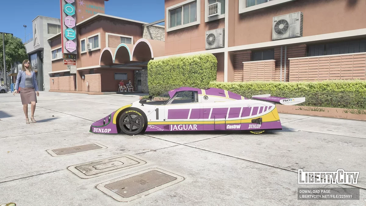 Jaguar XJR-9 v1.0 / GTA 5