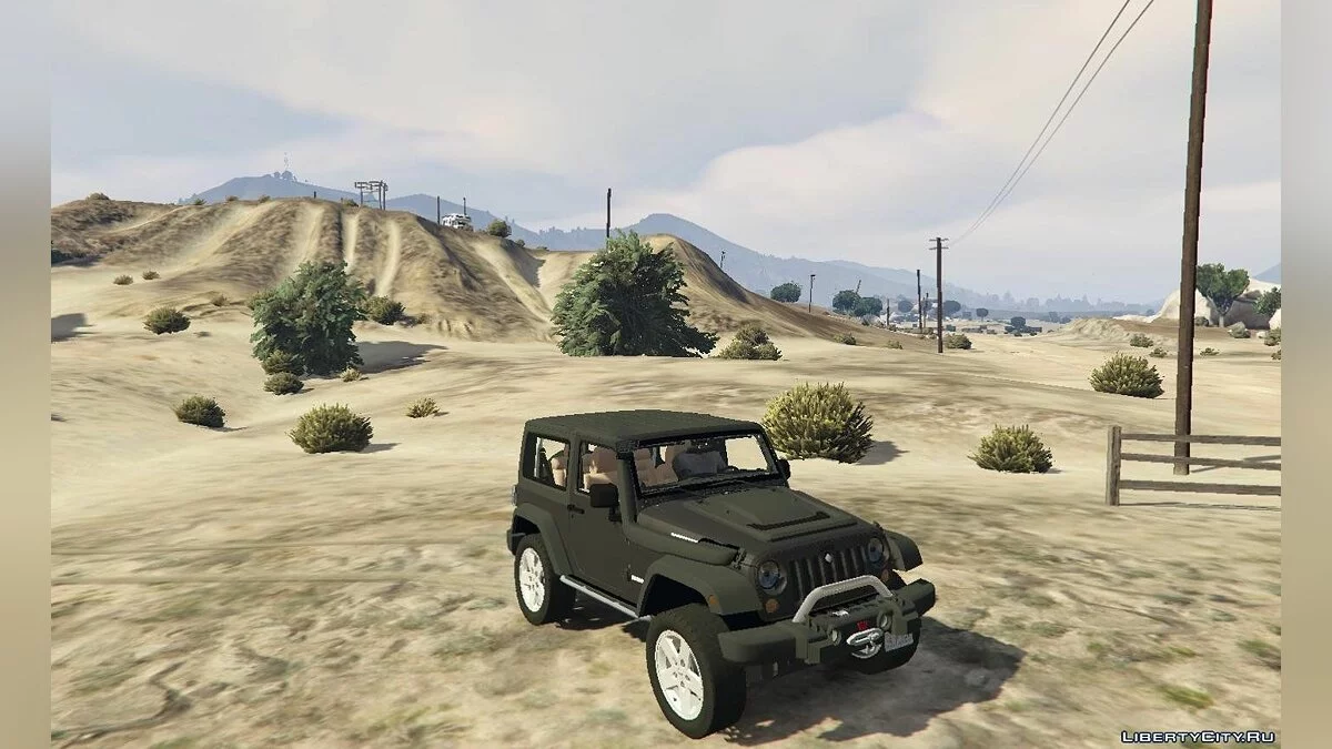 Jeep Wrangler 2012 v1.1 / GTA 5