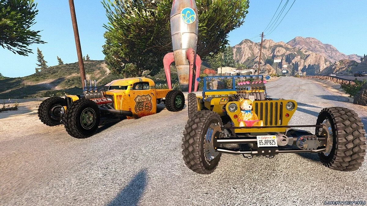Джип Вілліс Хот-Род 1.0 / GTA 5