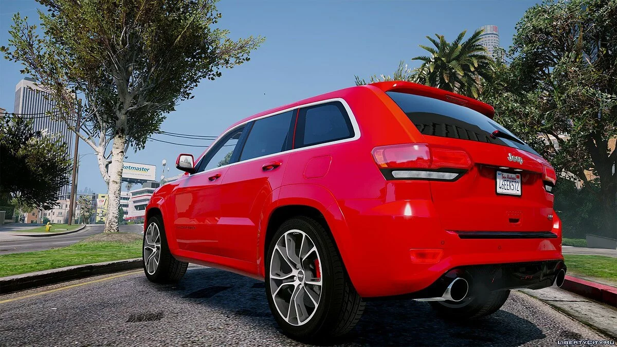 Jeep SRT-8 2015 [Додаток] 1.3 / GTA 5