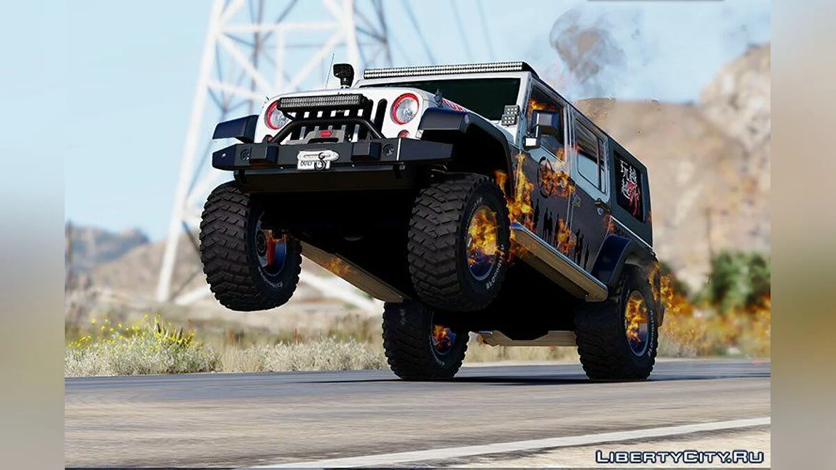 جيب رانجلر روبكون 2014 [إضافة / استبدال] / جي تي أي 5