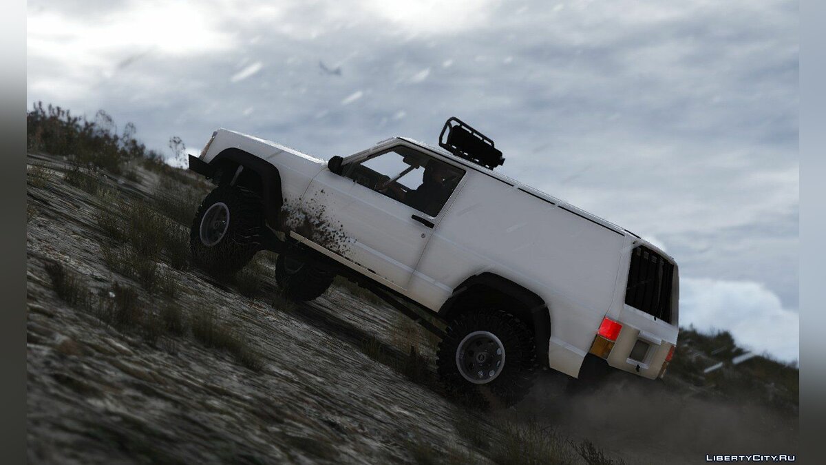 Jeep Cherokee Sport 1984 Off Road 4x4 [Add-On / Replace | Tuning | 10 Extras | Unlocked] 1.4 для GTA 5