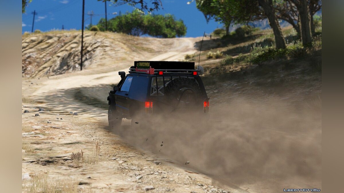 Jeep Cherokee Sport 1984 Off Road 4x4 [Add-On / Replace | Tuning | 10 Extras | Unlocked] 1.4 для GTA 5