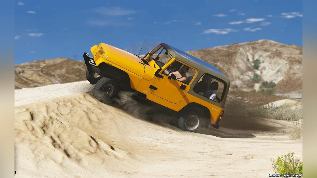 1986 Jeep Wrangler [Replace | 4 Extras] 1.0 / GTA 5