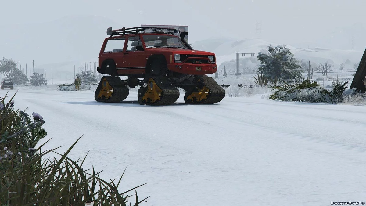 Jeep Cherokee XJ SnowHawk Edition [Replace] / GTA 5
