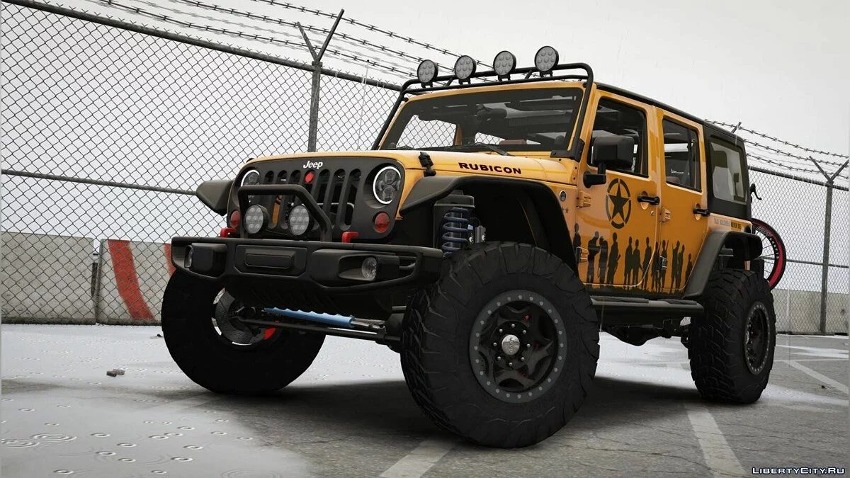 Jeep Wrangler 2012 Rubicon 1.0 / GTA 5