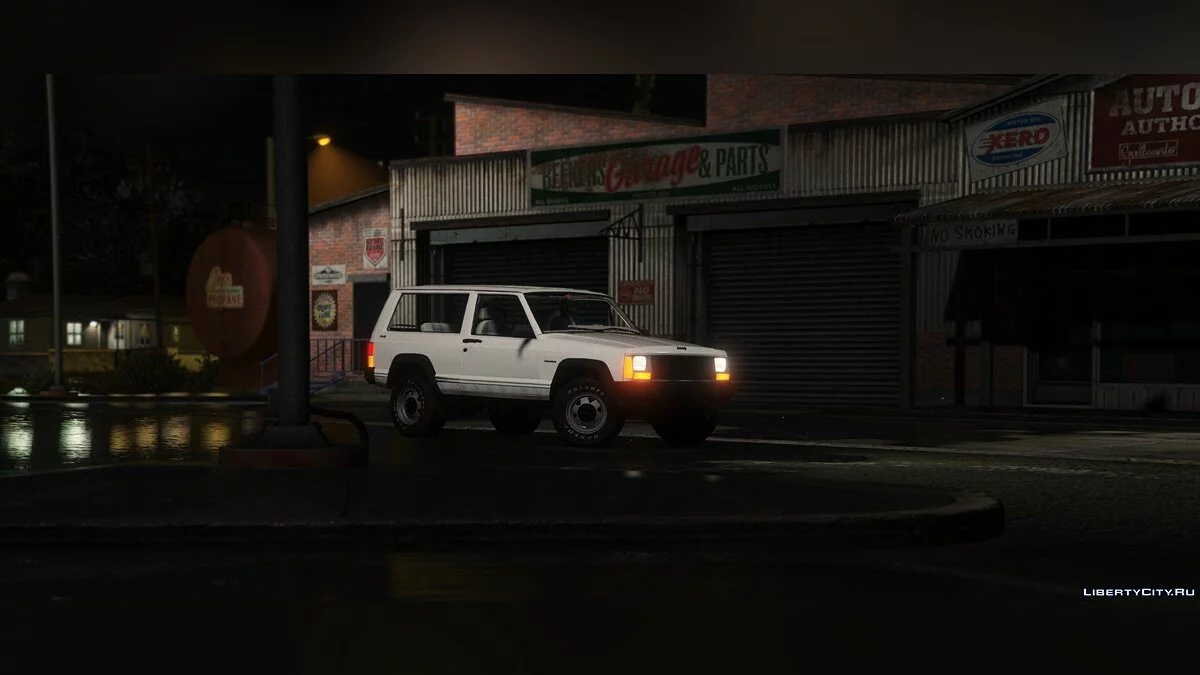 Jeep Cherokee XJ 1996 [Додаток | Заміна | Додатково | Бруд] / GTA 5