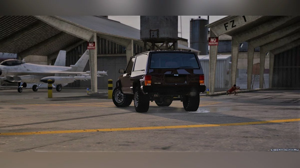 Jeep Cherokee XJ 1996 [Додаток | Заміна | Додатково | Бруд] / GTA 5