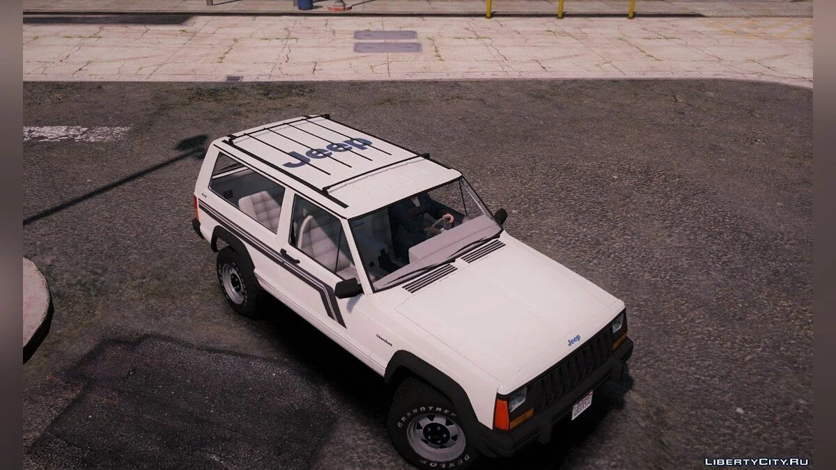Jeep Cherokee XJ 1996 [Add-On | Replace | Livery | Extras | Dirt | Template] / GTA 5