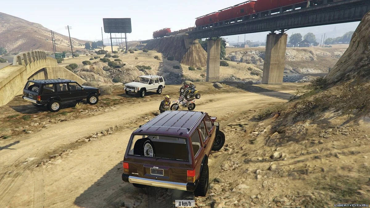 吉普车切诺基 XJ (替换) 1.2 / GTA 5