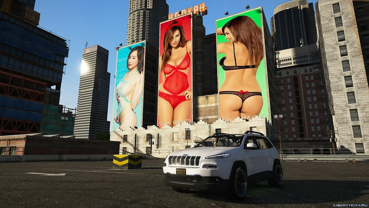 Jeep Cherokee 2017 [Add-On/OIV| Modelo| Teto Solar] 3.0 / GTA 5