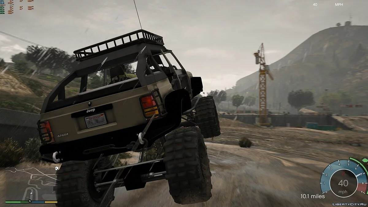 1984 Jeep XJ Crawler 1.2 / GTA 5