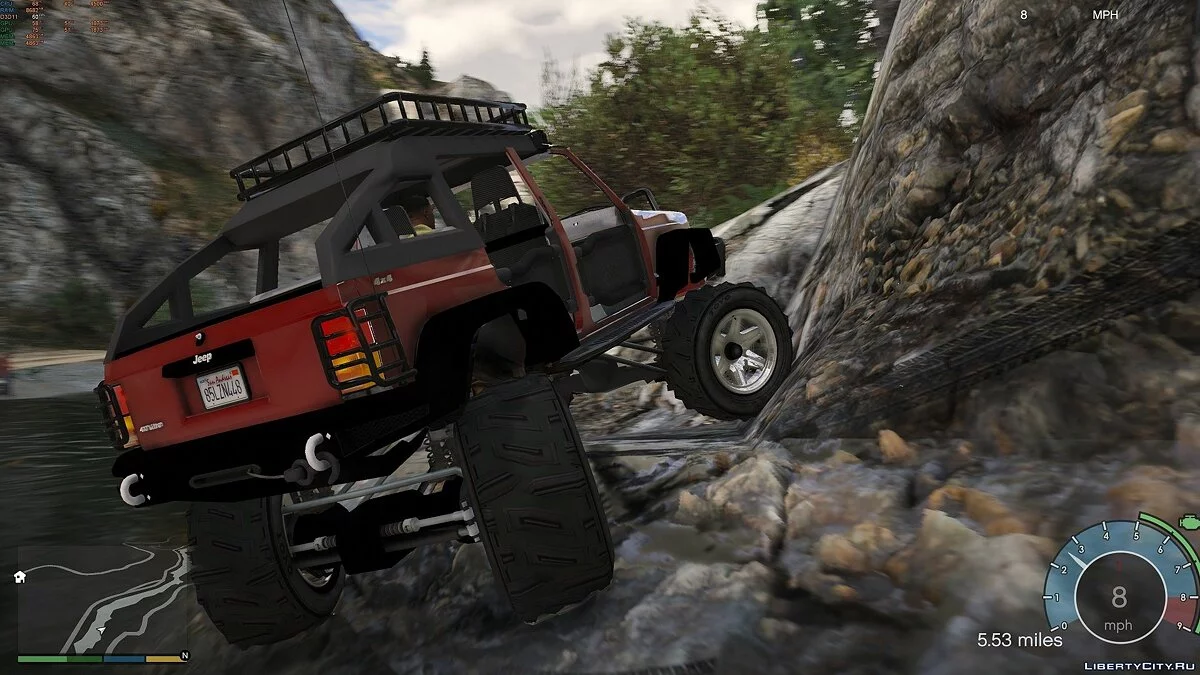 1984 Jeep XJ Crawler 1.2 / GTA 5