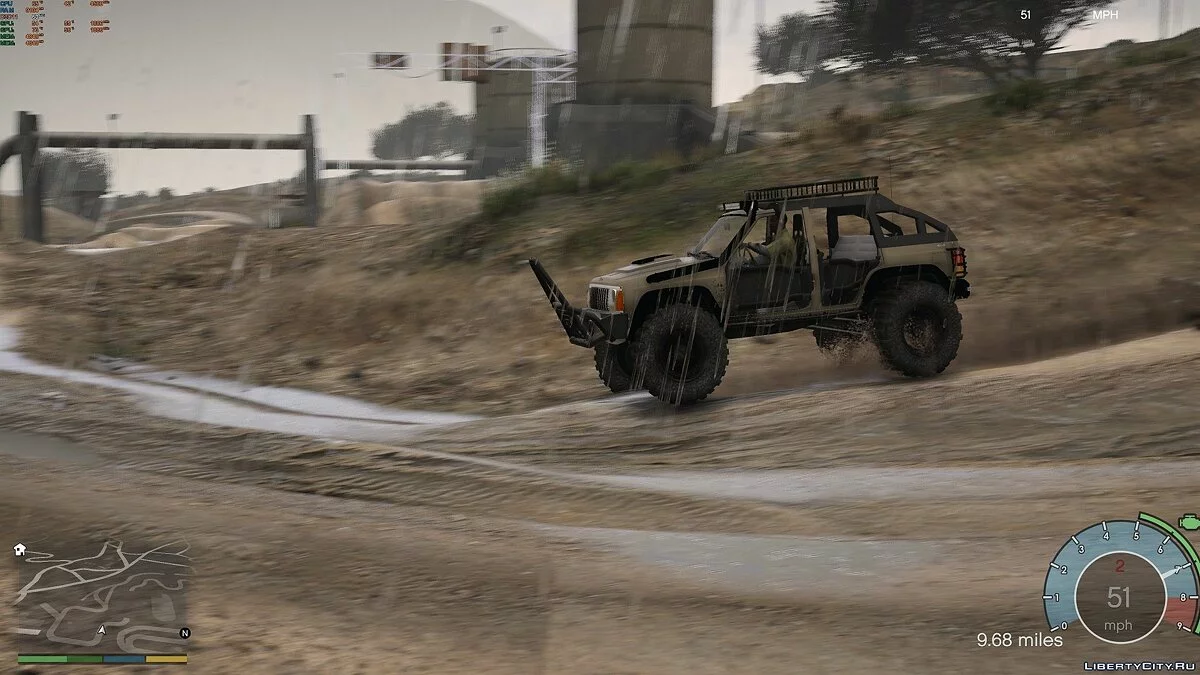 1984 Jeep XJ Crawler 1.2 / GTA 5