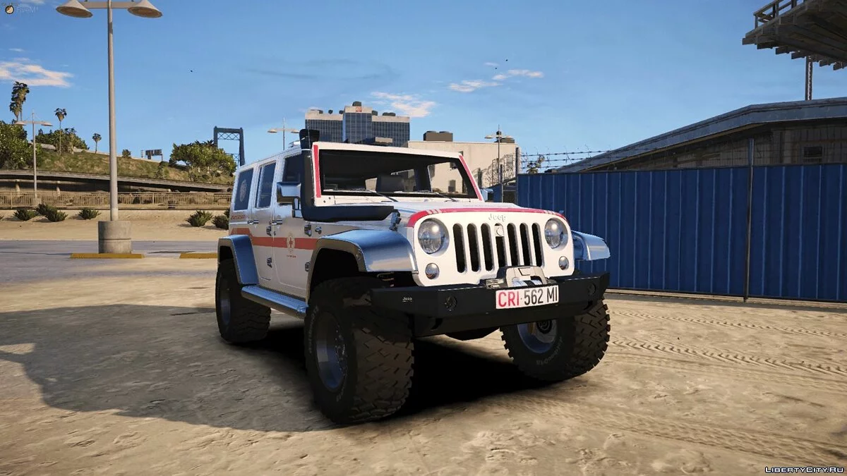 JEEP Wrangler Croce Rossa Italiana [Add-On / Remplacer | ELS] 1.0 / GTA 5