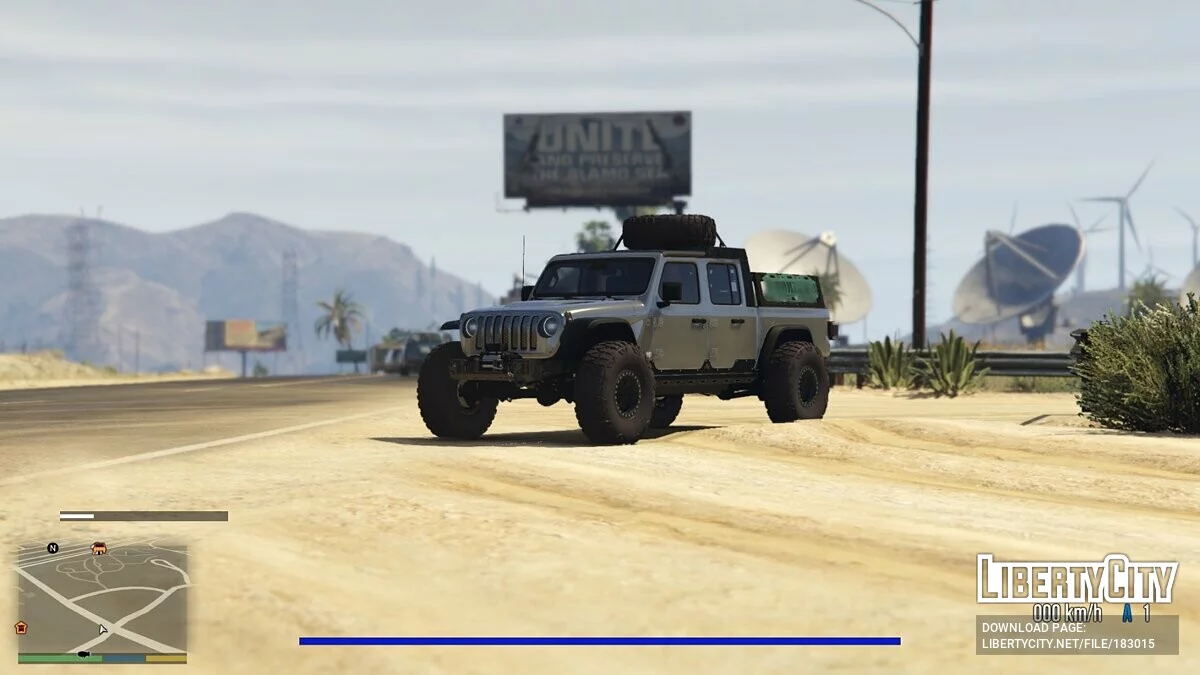 Jeep Gladiator de Fast and Furious 9 [Add-On | VehFuncs V] 0.1 / GTA 5