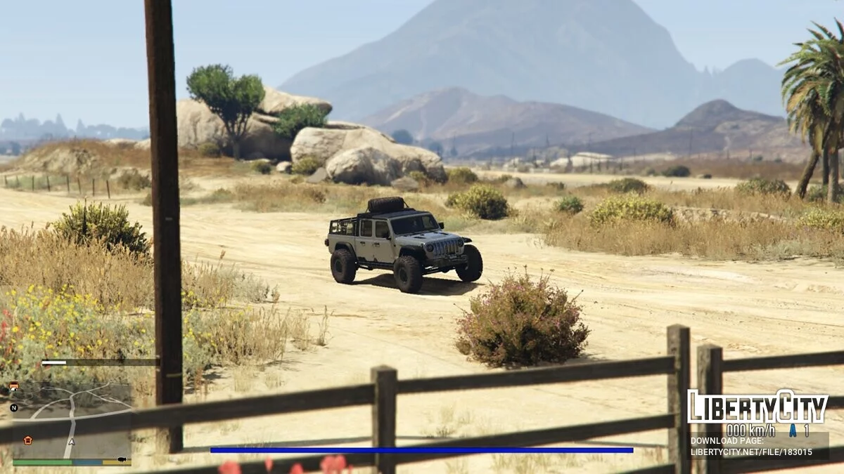 Jeep Gladiator de Fast and Furious 9 [Add-On | VehFuncs V] 0.1 / GTA 5