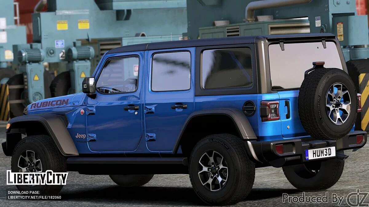 Jeep Wrangler Rubicon 2018 / GTA 5